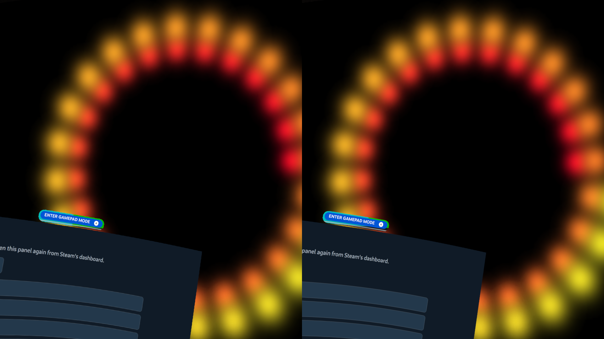 Our Gaussian-splat stereo preview on the Frame
